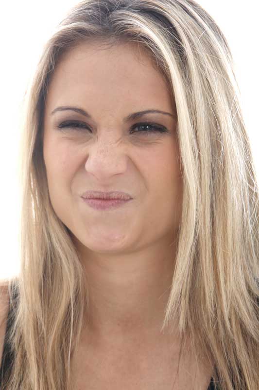 Squinting Girl